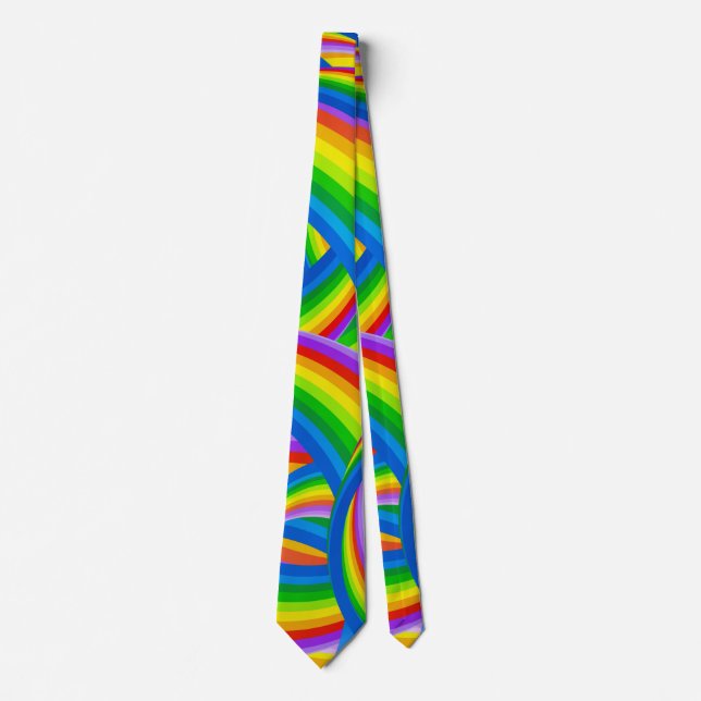 Rainbow of Color Neck Tie (Front)