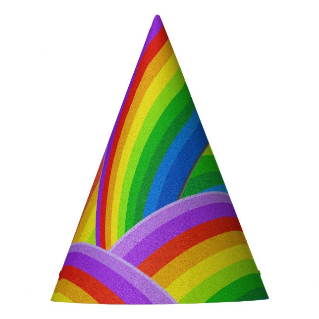 Rainbow of Color Party Hat (Front)