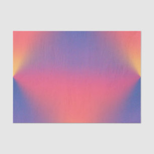 Rainbow of Colors Diamond Shapes Tissue Paper