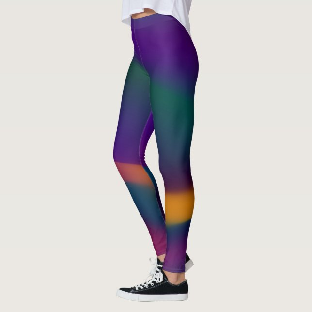 Rainbow of colors leggings (Left)