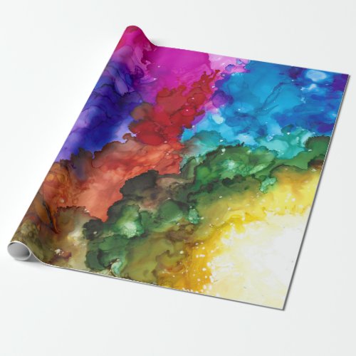 Rainbow of Colors Wrapping Paper