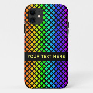 Rainbow of Diamonds custom iPhone 5 Case-Mate 11 Case