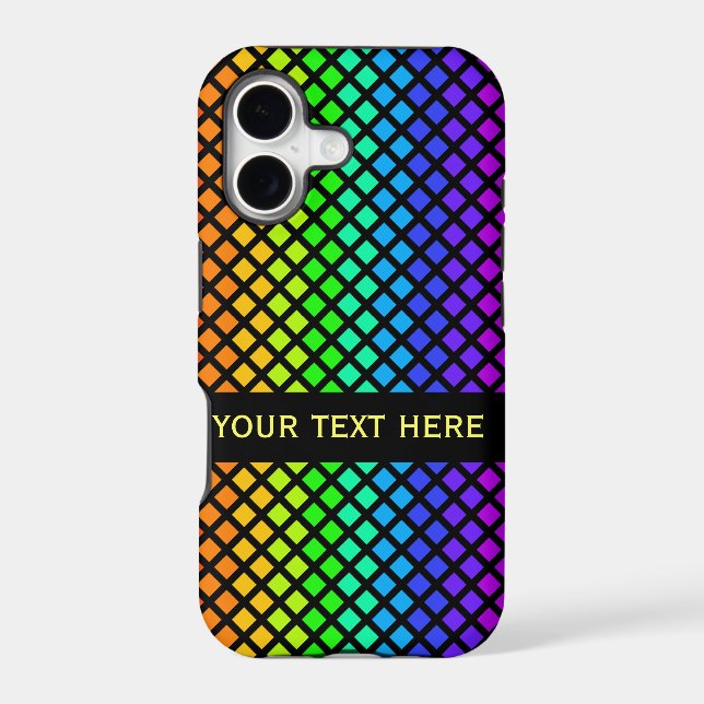 Rainbow of Diamonds custom iPhone 5 Case-Mate Case (Back)