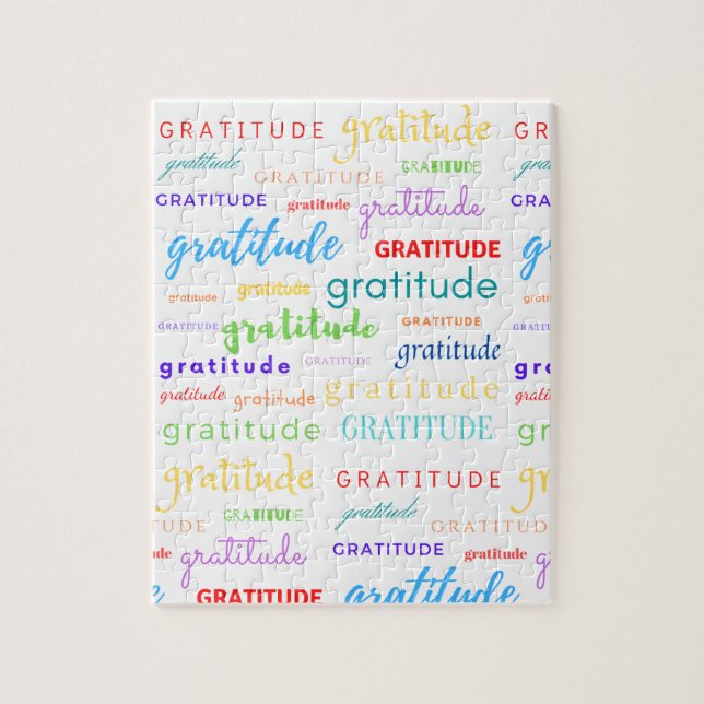 Rainbow of Gratitude Puzzle (Vertical)