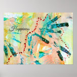 Rainbow of Happiness Thoughtful Spot by Janz Poster