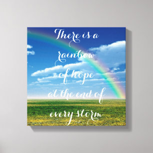 Rainbow of Hope Canvas Print