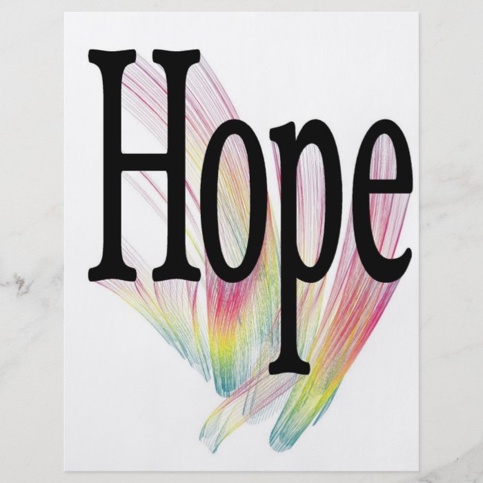 Rainbow of Hope Full Color Flyer