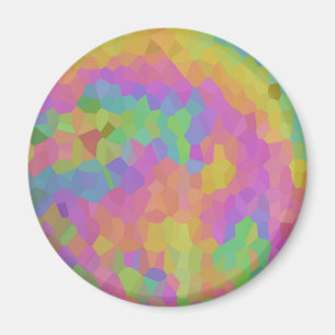 Rainbow Oil Mosaics Magnet