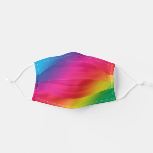 Rainbow Ombre Adult Cloth Face Mask
