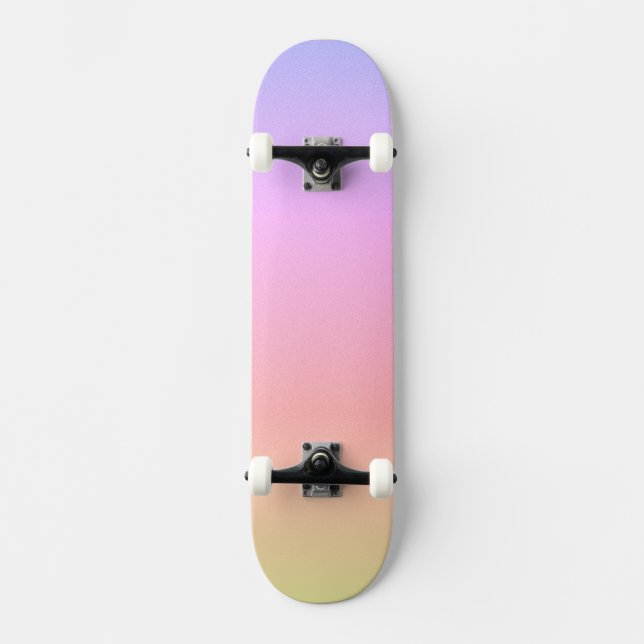 Rainbow Ombre Skateboard (Front)