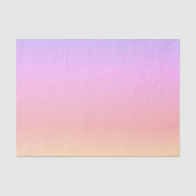 Rainbow Ombre Tissue Paper (Front)