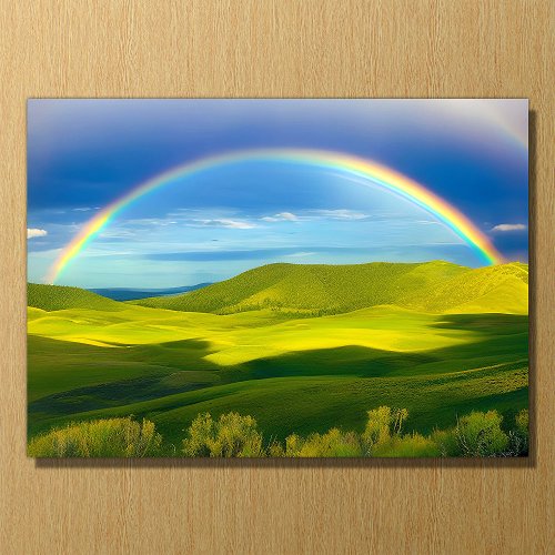 Rainbow on 14 x 10 Acrylic Print
