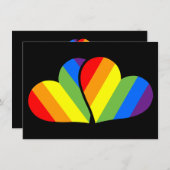 Rainbow on Black (Front/Back)