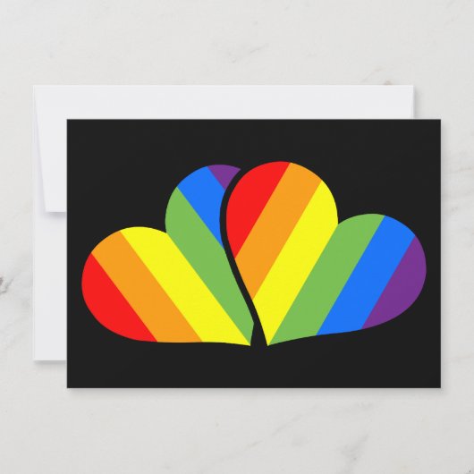 Rainbow on Black (Front)