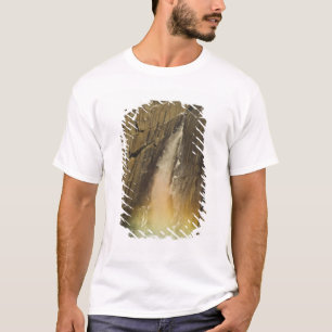 Rainbow on Upper Yosemite Falls in Yosemite T-Shirt