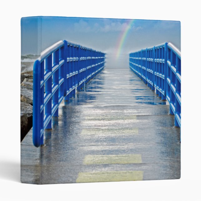 rainbow on wet pier binder (Front/Spine)