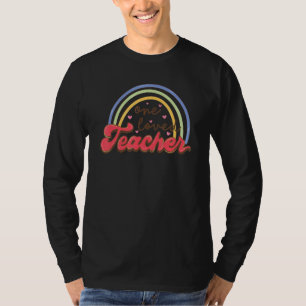 Rainbow One Loved Teacher Teacher Student Valentin T-Shirt