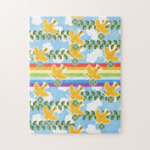 RAINBOW＆ORANGEBIRD(ﾟ∈ﾟ) JIGSAW PUZZLE