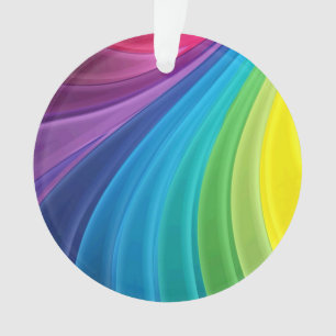 rainbow ornament