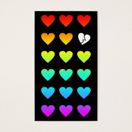 rainbow outcast heart (Front)