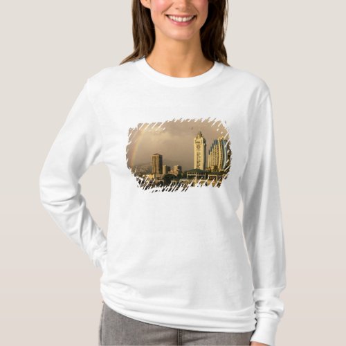 Rainbow over Honolulu Hawaii USA 2 T_Shirt