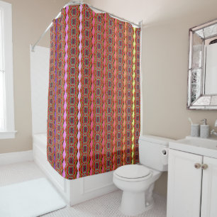 Rainbow over India Shower Curtain