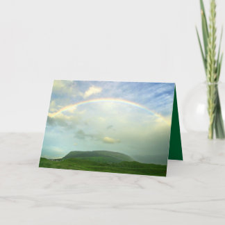 Rainbow Over Ireland Holiday Card