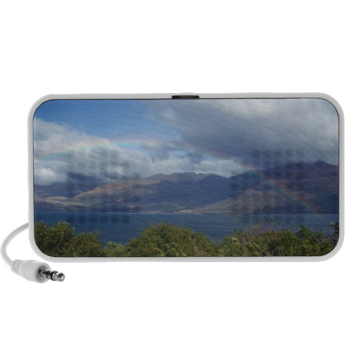 Rainbow over Lake Wanaka, New Zealand PC Speakers