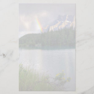 Rainbow over Mountain Stationery