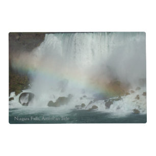 Rainbow over Niagara Falls, American Side Placemat