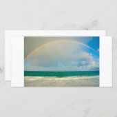 Rainbow over ocean (Front/Back)