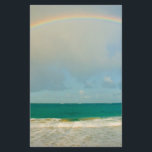 Rainbow over ocean<br><div class="desc">picture of a rainbow over the ocean</div>