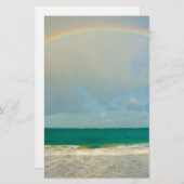 Rainbow over ocean (Front/Back)