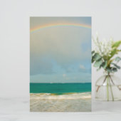 Rainbow over ocean (Standing Front)