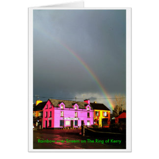 Rainbow over Sneem Cards