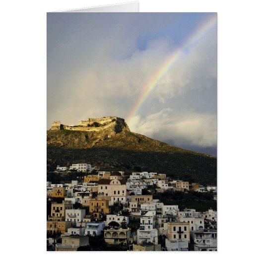 Rainbow over the Kastro (Front)