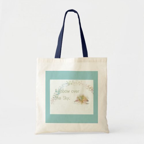 Rainbow Over the Sky Tote Bag
