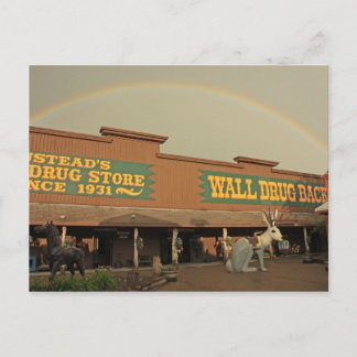 Rainbow Over Wall Drug Postcard