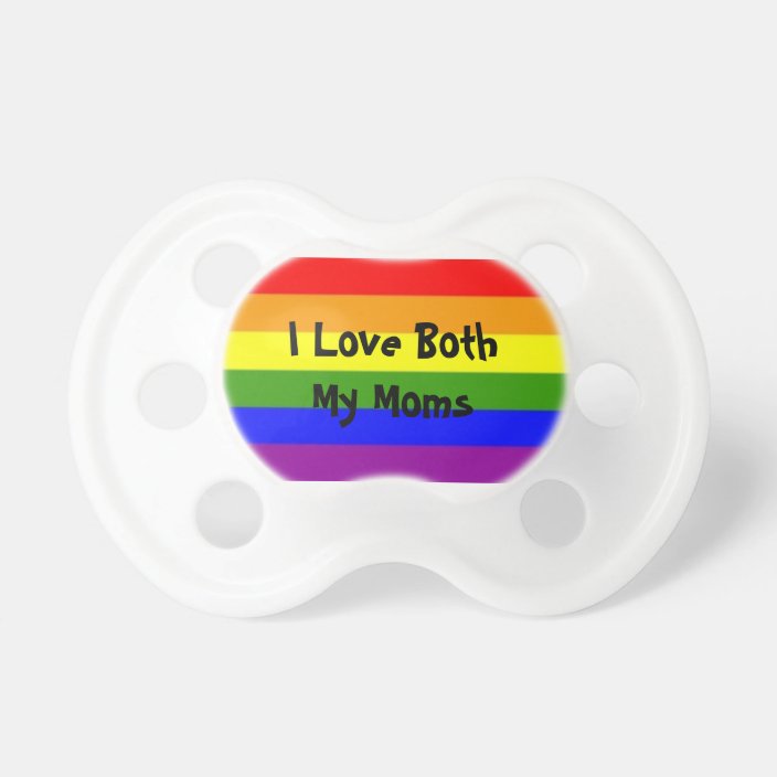 rainbow pacifier