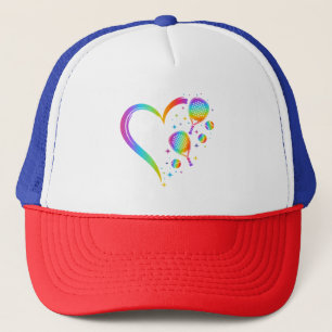 Rainbow Padel Trucker Hat