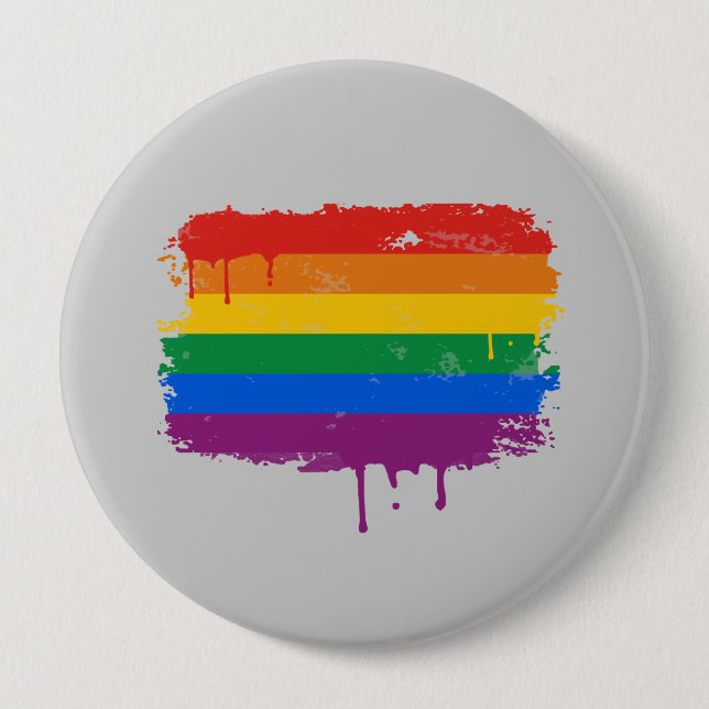 Rainbow Paint Button (Front)