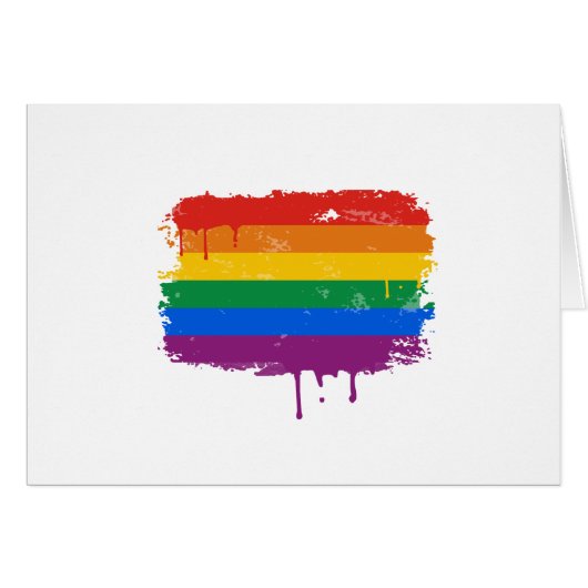 Rainbow Paint Cards (Front Horizontal)
