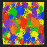Rainbow Paint Colorful Bandana For People & Pets<br><div class="desc">Rainbow Paint Colorful Bandana For People & Pets</div>