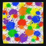 Rainbow Paint Colorful Bandana For People & Pets<br><div class="desc">Rainbow Paint Colorful Bandana For People & Pets</div>
