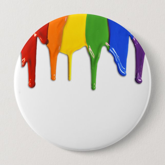 RAINBOW PAINT DRIPPINGS -.png Button (Front)