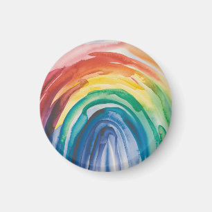 Rainbow Paint Magnet