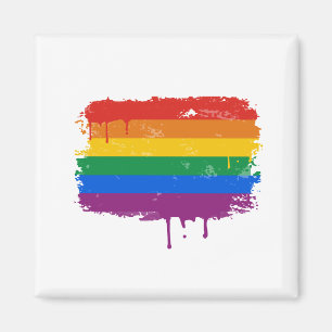 Rainbow Paint Magnet