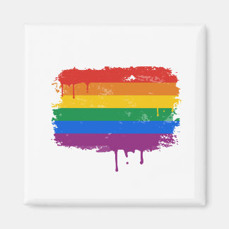 Rainbow Paint Magnet