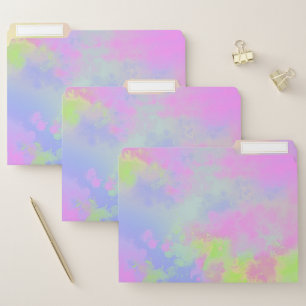 Rainbow Paint Splatter effect  File Folder