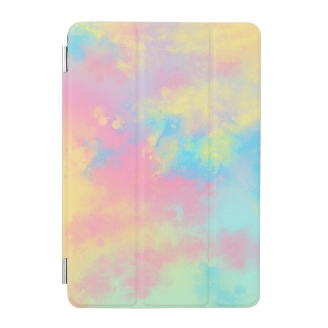 Rainbow Paint Splatter  iPad Mini Cover (Front)